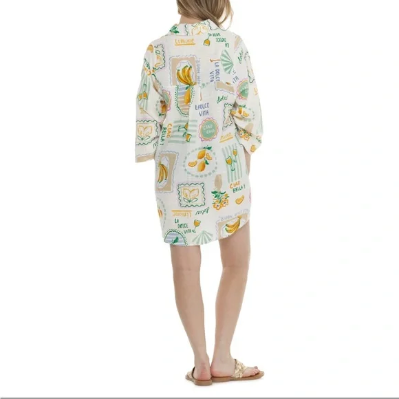 Colorful Graphic Print Tunic - Picture 3 of 4